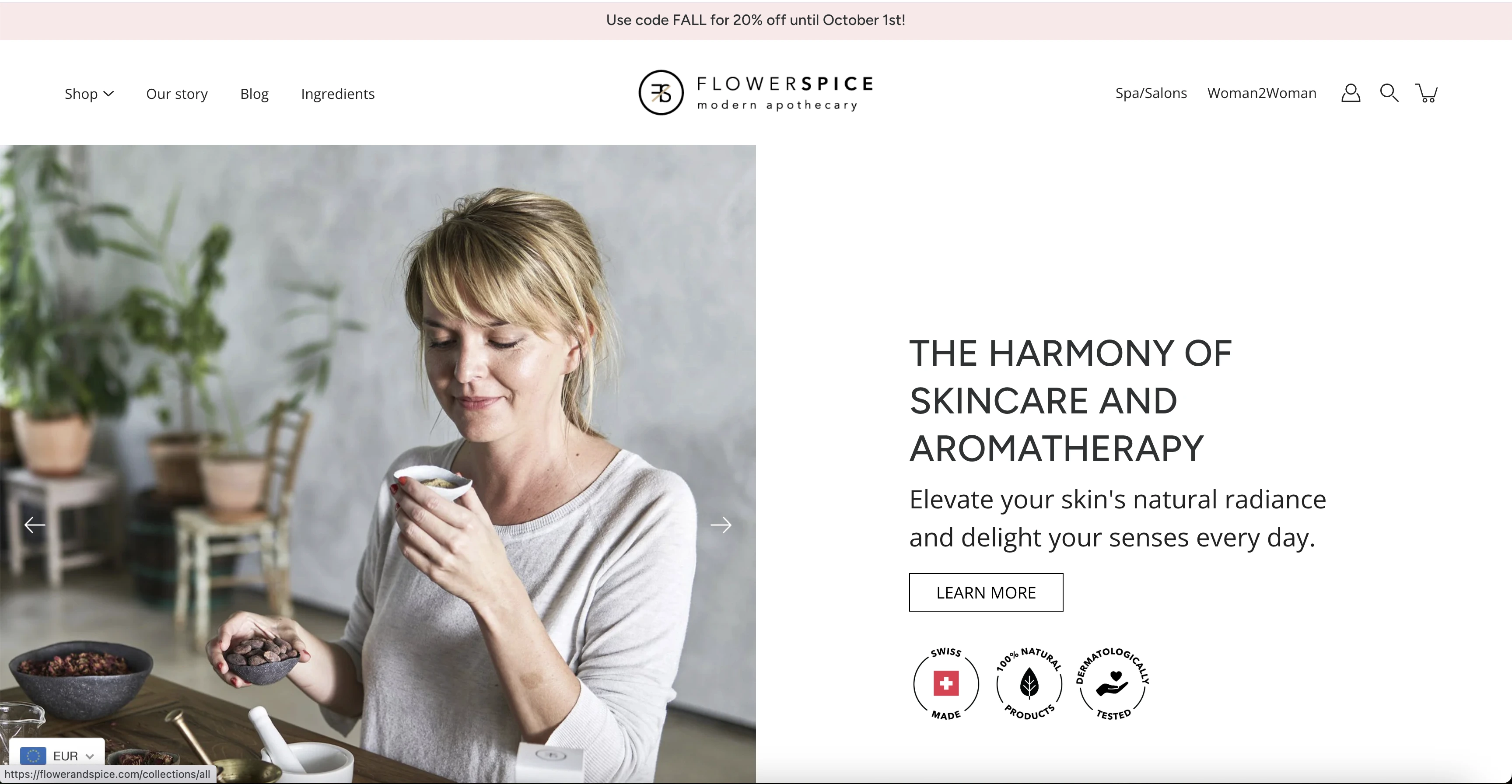 Flower and Spice — Natural Skincare